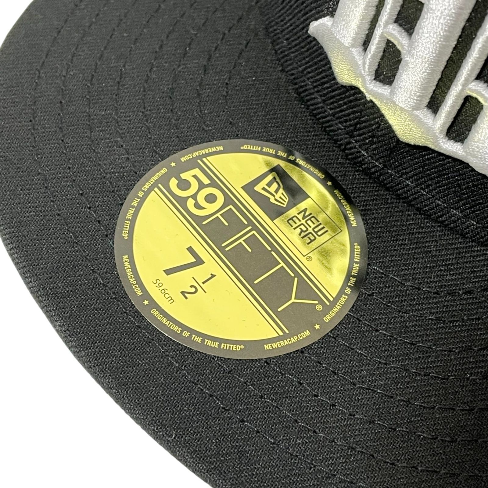 帽子 WACKO MARIA NEW ERA 59FIFTY 25ss 25SS WACKO MARIA NEW ERA / 59FIFTY 7-1/2 59.6cm BLACK-WHITE