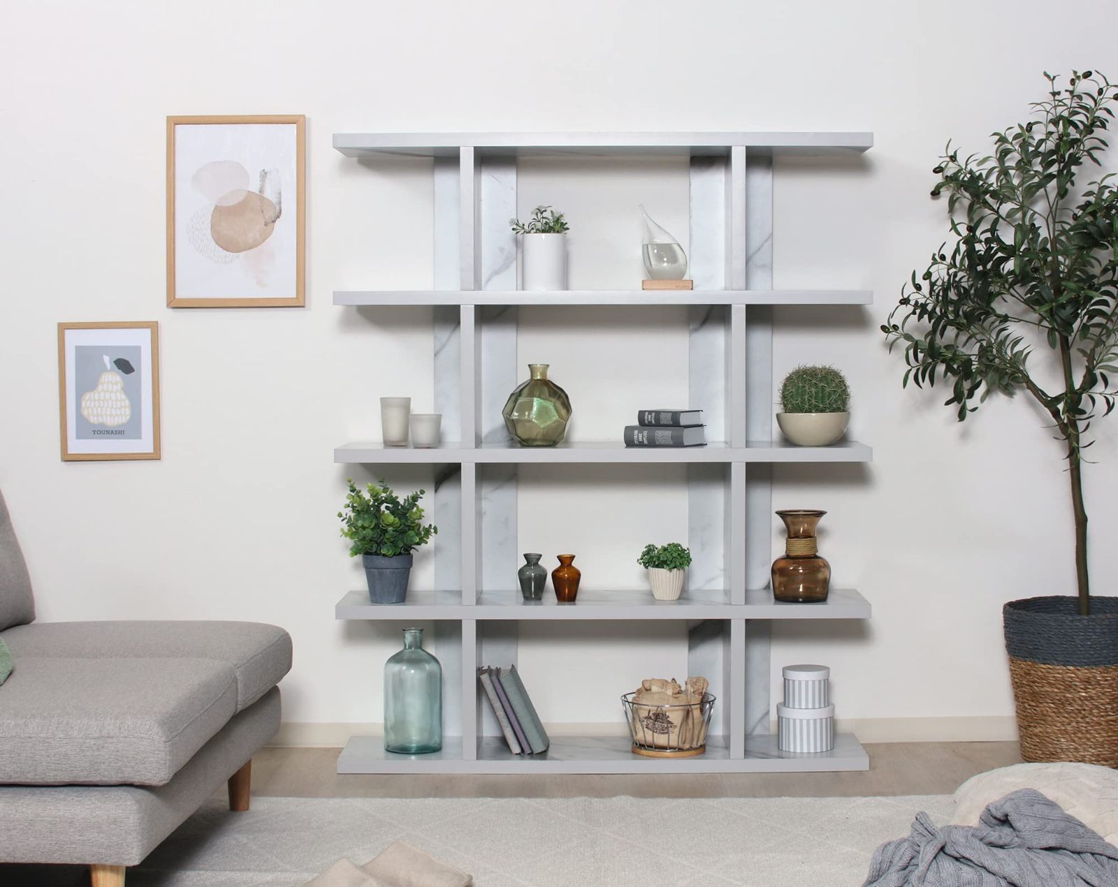 不二貿易オープンラック シェルフ 5段 幅120x奥行31 不二貿易 オープン