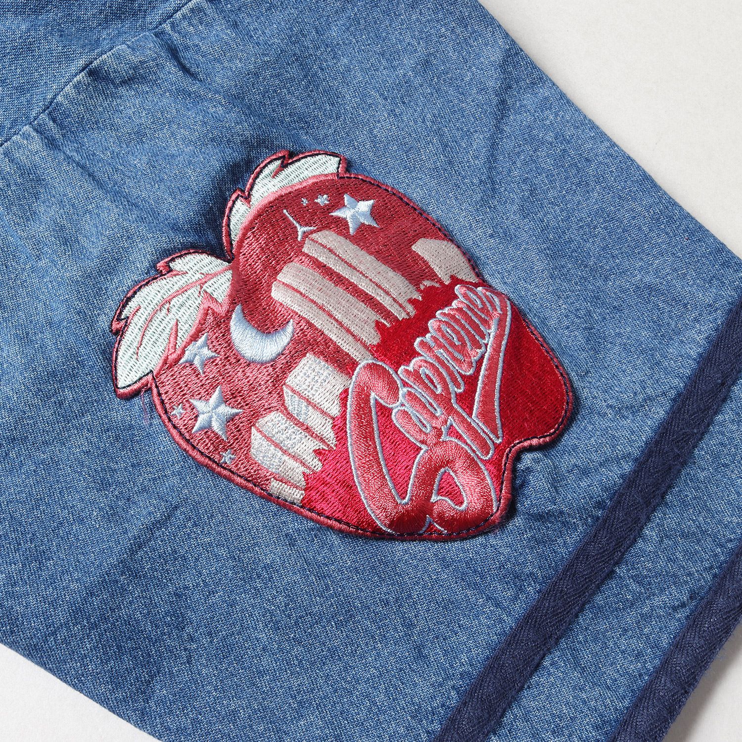 Supreme シュプリーム シャツ マルチワッペン デニム ベース