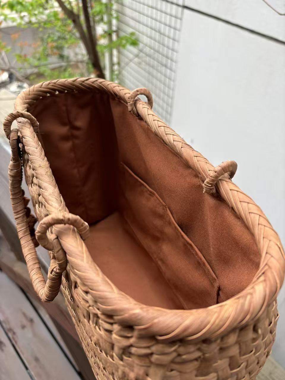 国産山葡萄籠バッグ Lサイズ