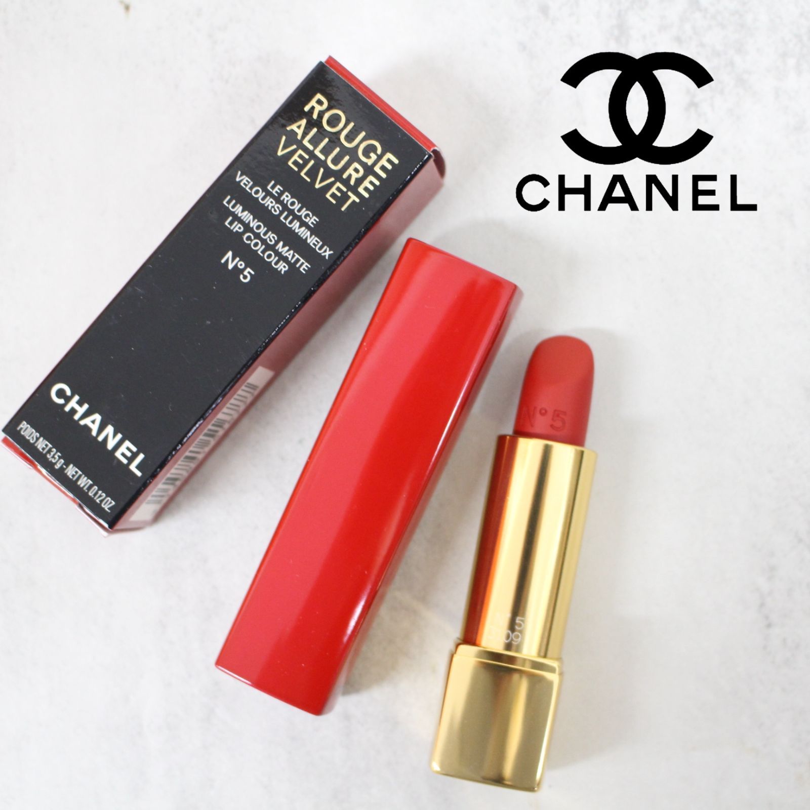 CHANEL 〈2018ss〉ルージュアリュール ヴェルヴェット N°5(新品)