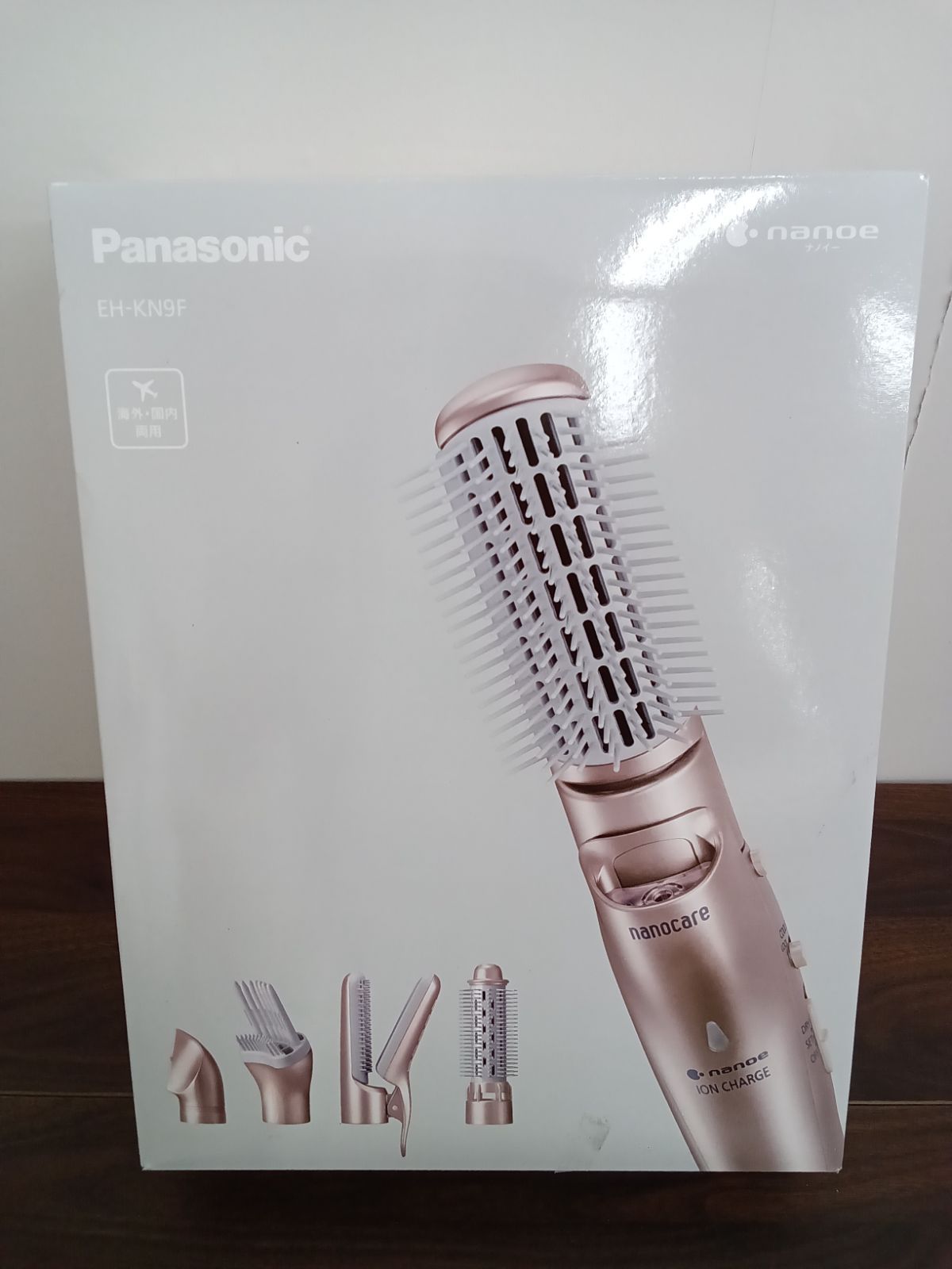 未使用品】Panasonic くるくるドライヤー ナノケア EH-KN9F 24年製 