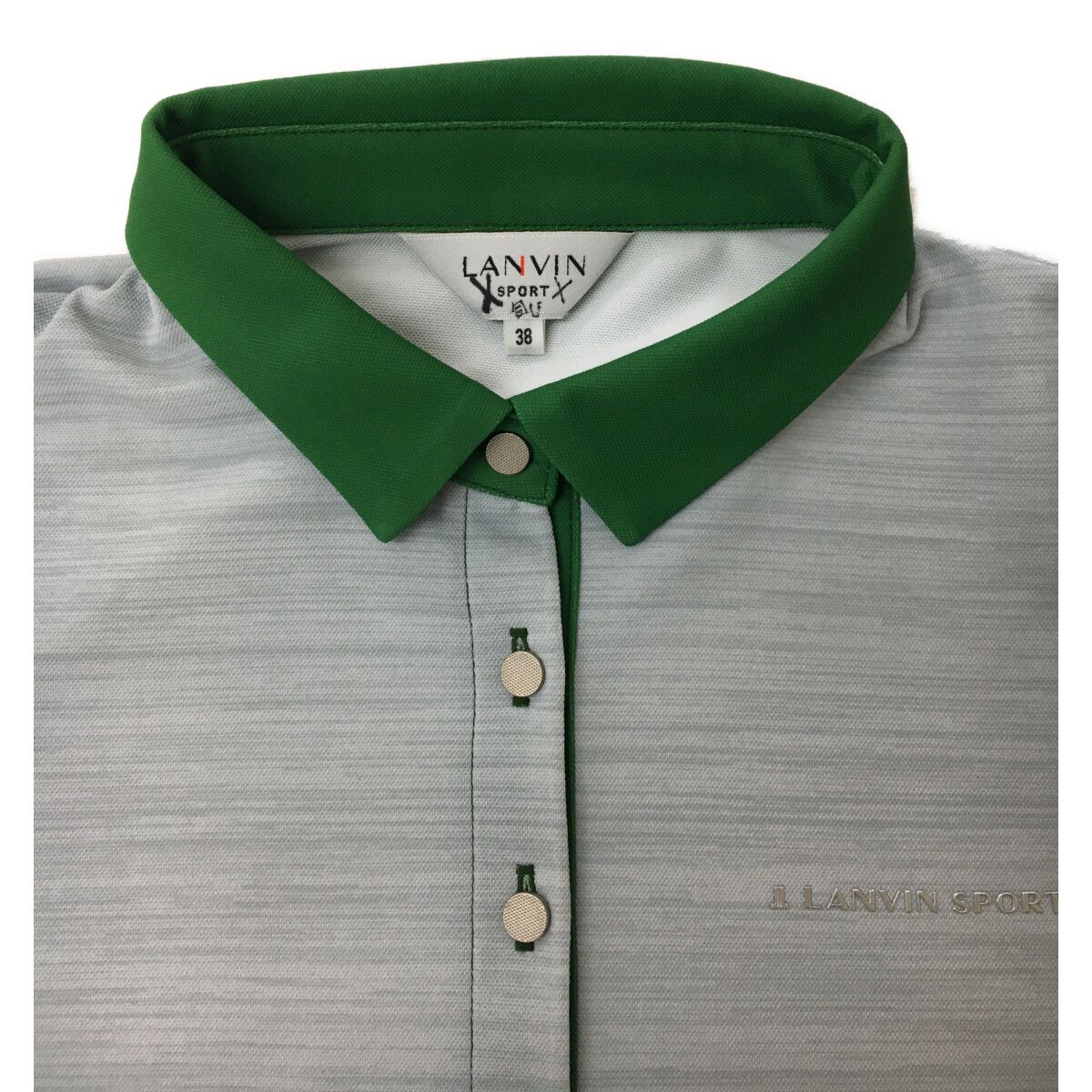 中古 レディース ランバンスポール LANVIN SPORT 半袖ポロシャツ 中古 レディース ランバンスポール LANVIN SPORT 半袖ポロシャツ