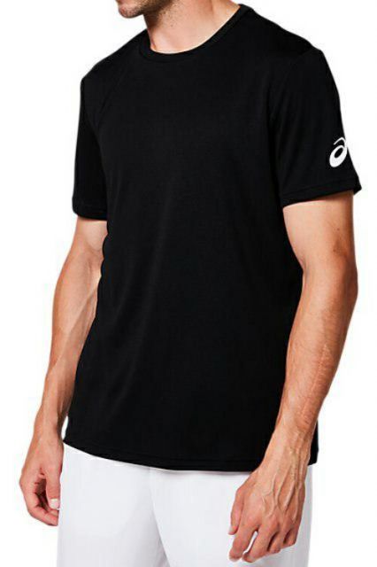 asics アシックス 82 TEAM ONE POINT SLEEVE PERFORMANCE BLACK XL 2031A665 1 | スポーツ メンズ XL ブラック 黒 服 衣料品ウェア Tシャツ シャツ トップス ショートスリーブトップ 半袖 ワン