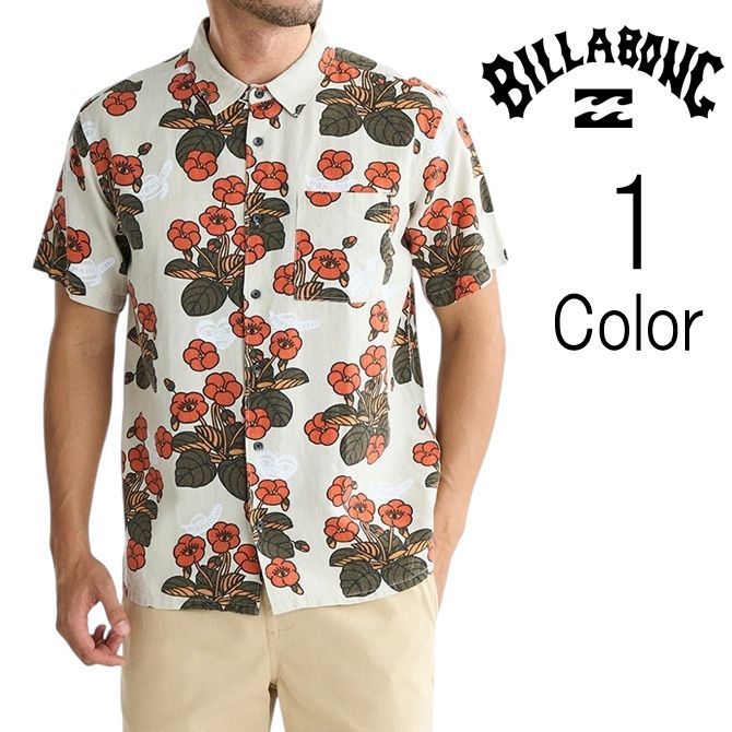 ビラボン Billabong メンズ ICONS SS WOVEN SHIRT 半袖シャツ bf01a123 