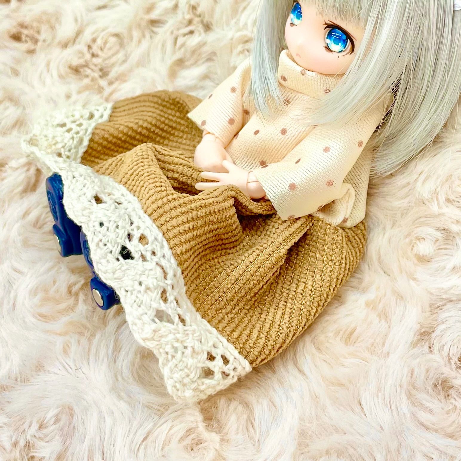 オビツ11 服 セット 帽子 ワンピース 女の子 ob11 靴 ピコニーモ