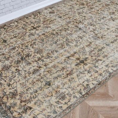 ヴィンテージ ラグ vintage 草木柄 【公式通販】