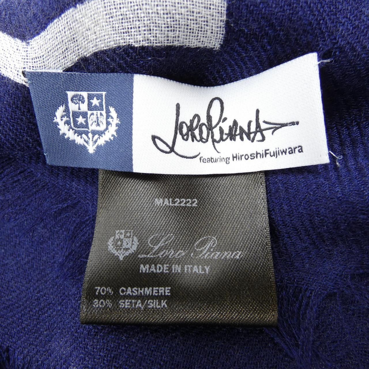  ロロピアーナ Loro Piana FUJIWARA HIROSHI STOLE その他 アクセサリー