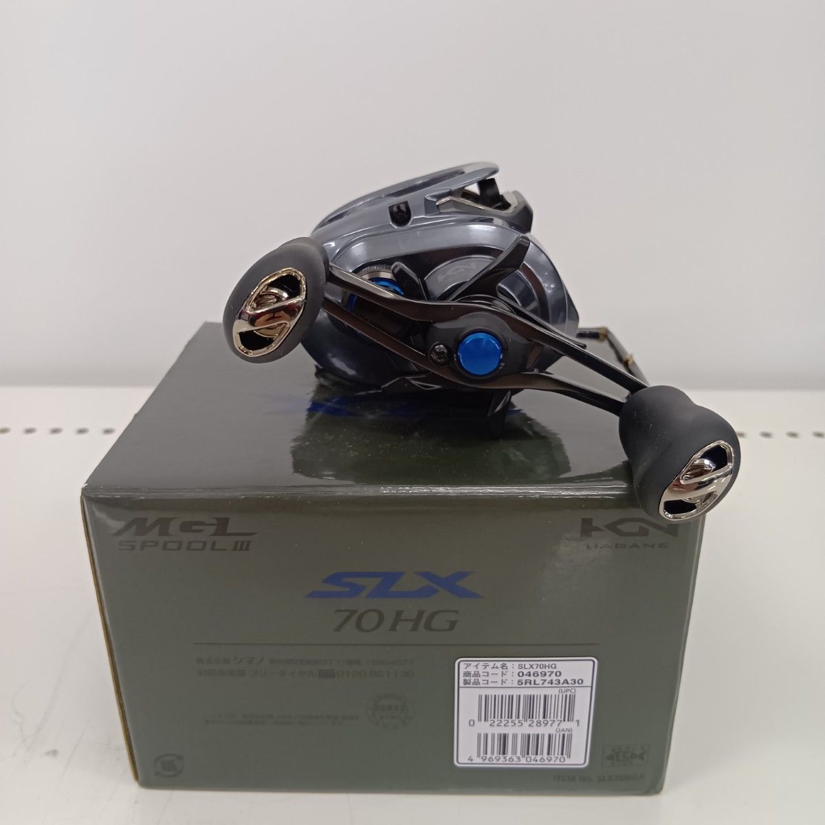 SHIMANO シマノ 046970 釣り用品 リール ベイトリール SLX 70HG 程度A