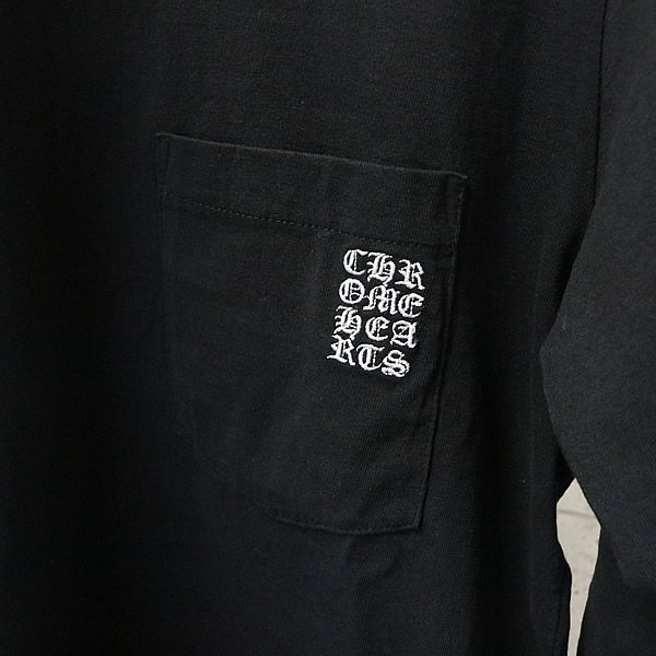 銀座店 クロムハーツ Y NOT CH刺繍 L/S Tee 長袖 M 90043 - メルカリ