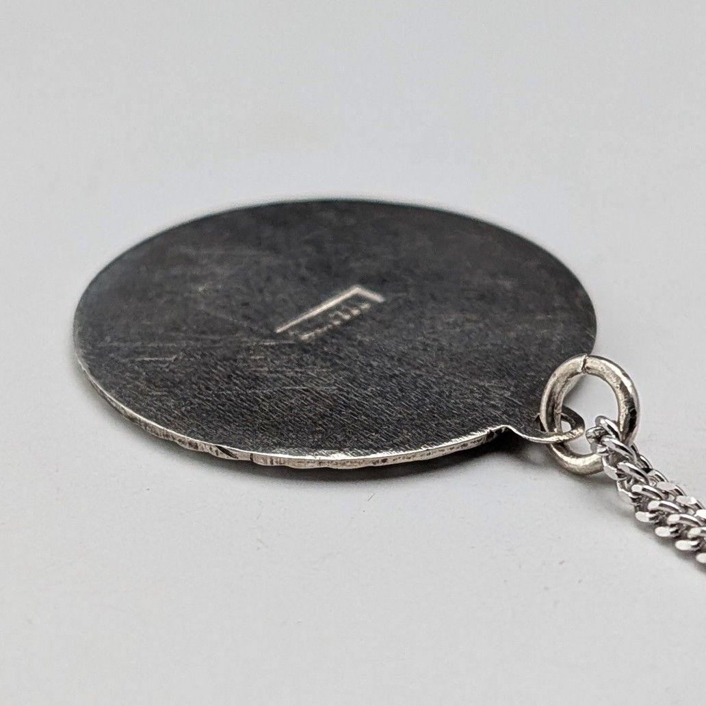 純銀製 メダイペンダント