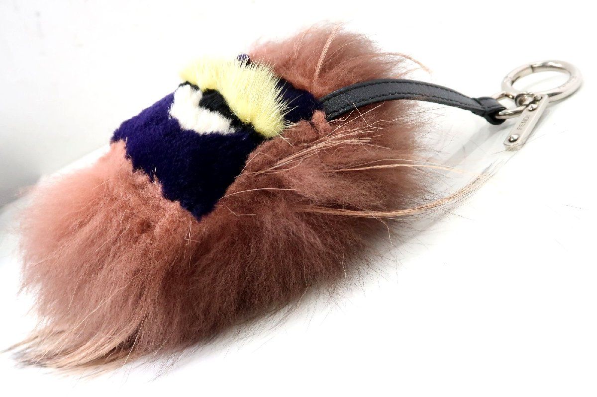 フェンディ　チャーム 楽天市場】フェンディ FENDI チャーム サイコロ型 ブラウンx