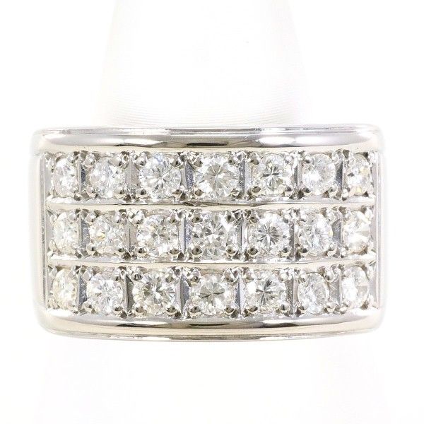 PT900 リング ring 指輪 11.5号 ダイヤ 0.90 カード鑑別書 総重量約9.6g
