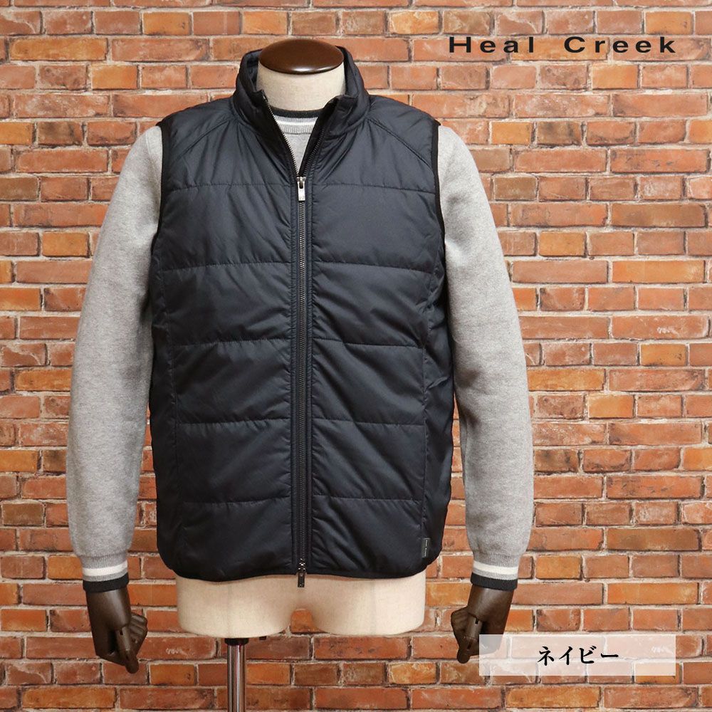 秋冬/Heal Creek/50(L)サイズ/中綿ベスト 001-49170 撥水 軽量