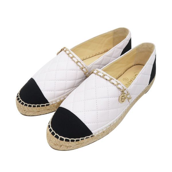 新品未使用 サイズ36 レザー】シャネル CHANEL ココマーク