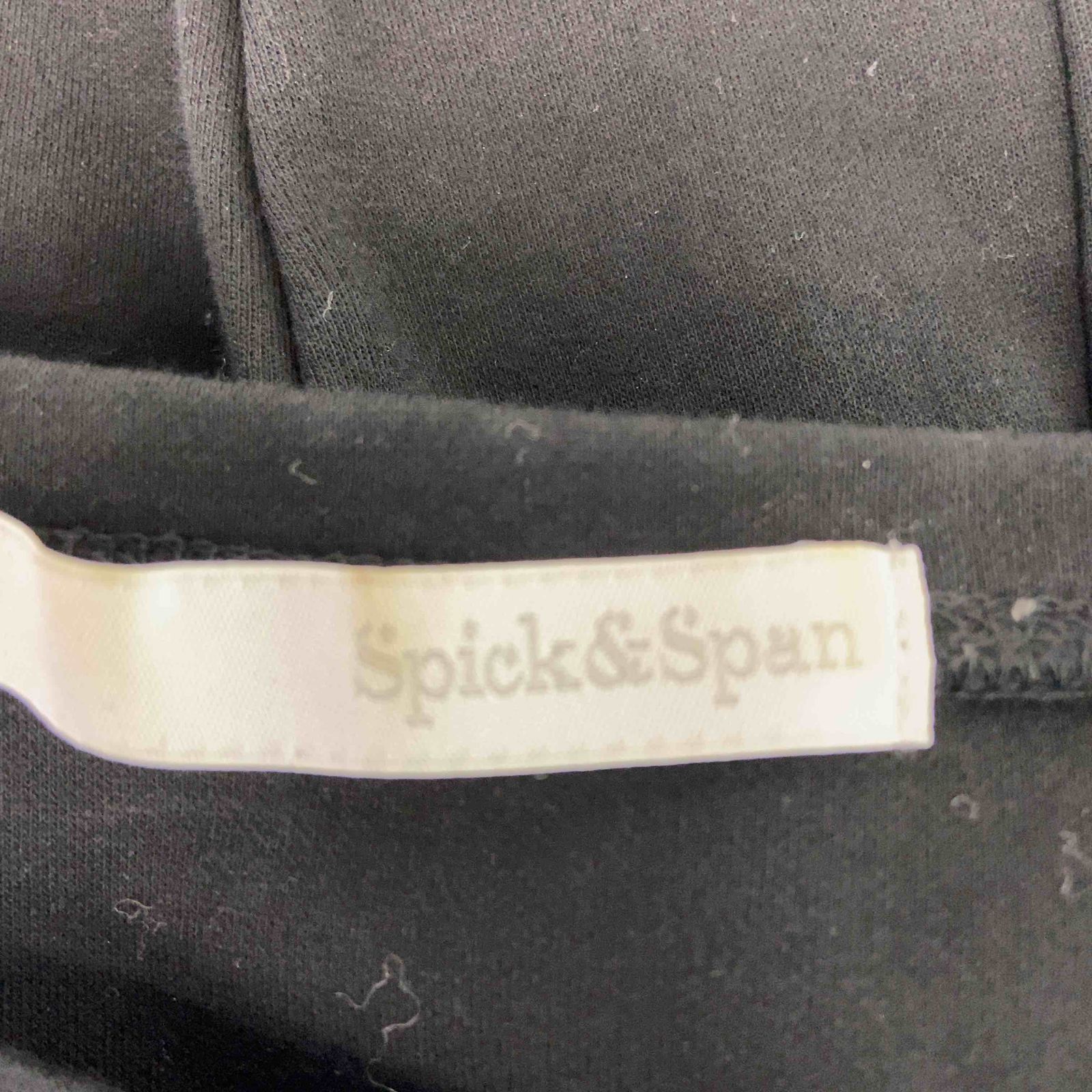 Spick&Span スピックアンドスパン レディース Tシャツ（長袖）ブラック クルーネック