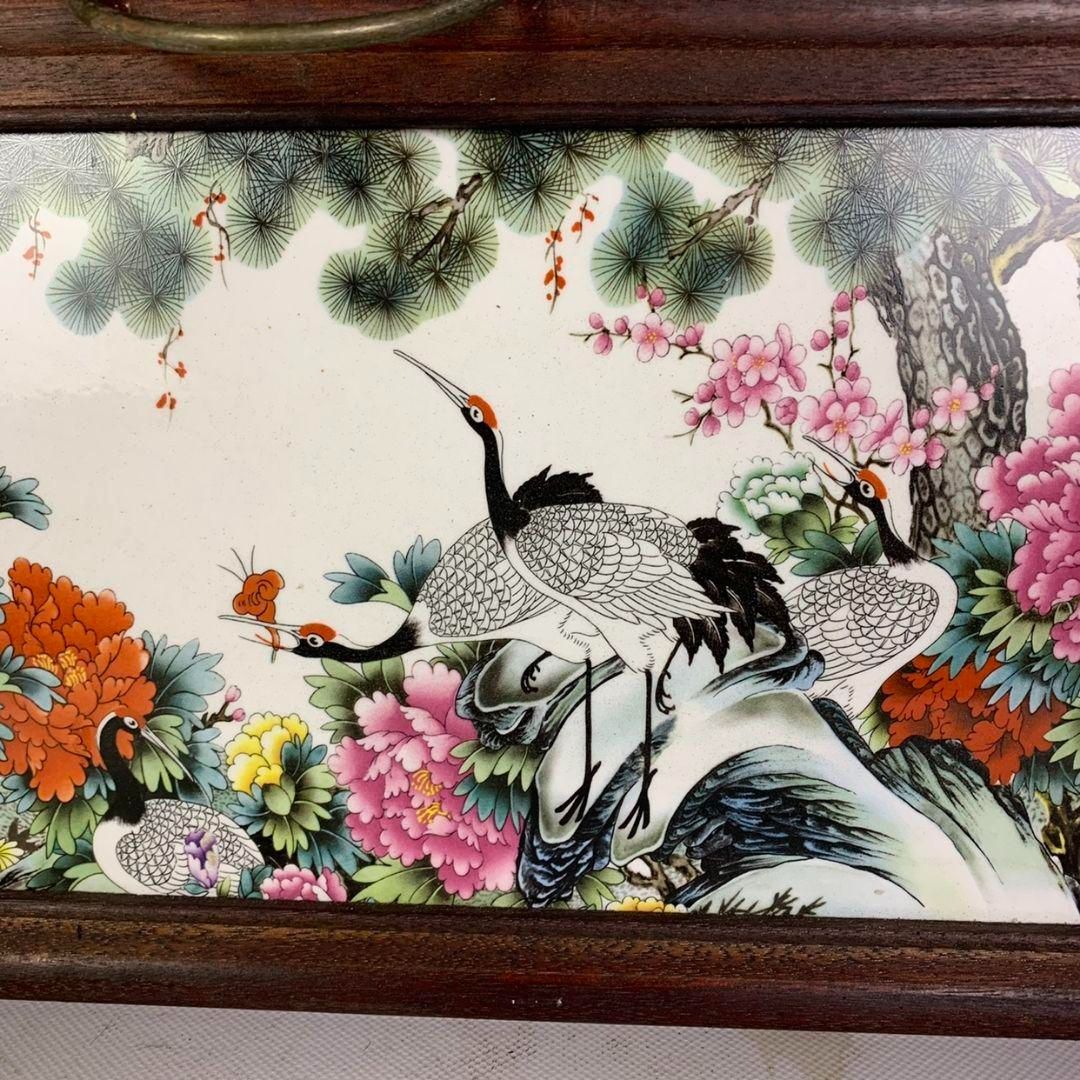 パステル  富春山居図  掛屏  陶板画   装飾品 現代工芸品美術品 置物 パステル 富春山居図 掛屏 陶板画 装飾品 現代工芸品美術品 置物