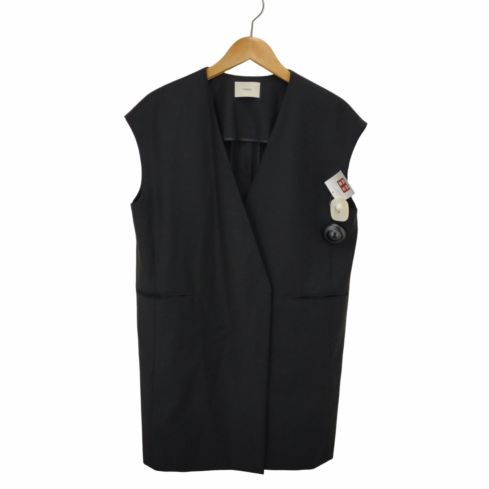 LE PHIL / ルフィル サマーウールノースリーブベスト ドライウールジレ