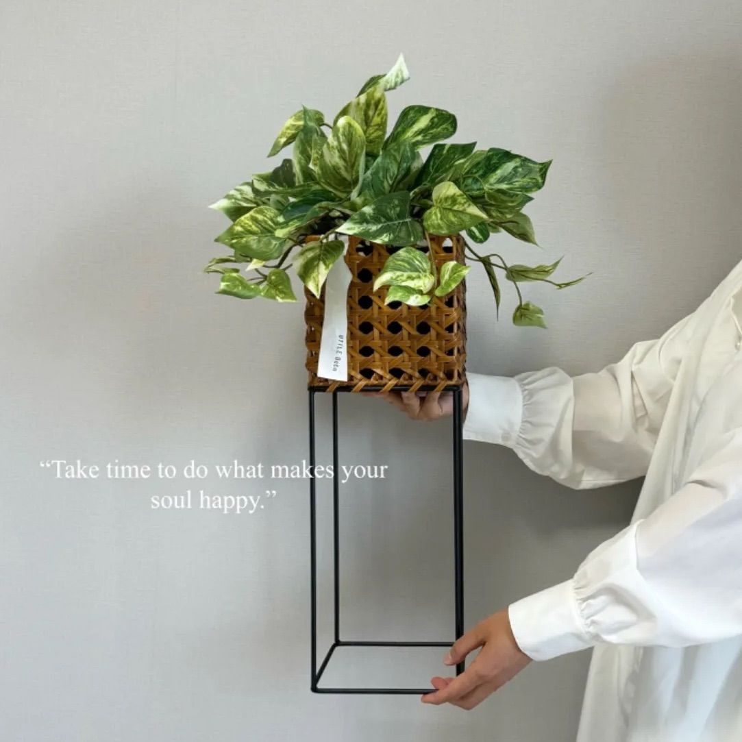 光触媒 人工観葉植物 フェイクグリーン トールキングスタンド1.4