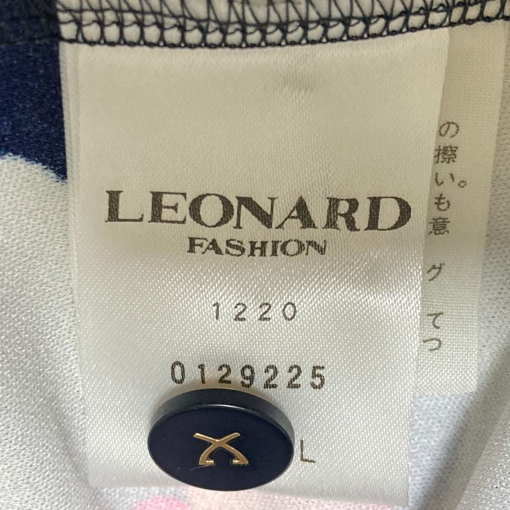 ❤️新品未使用♥️レオナール　カンカン　トップス♥️ Yahoo!オークション - 近年美品 LEONARD レオナール カンカン
