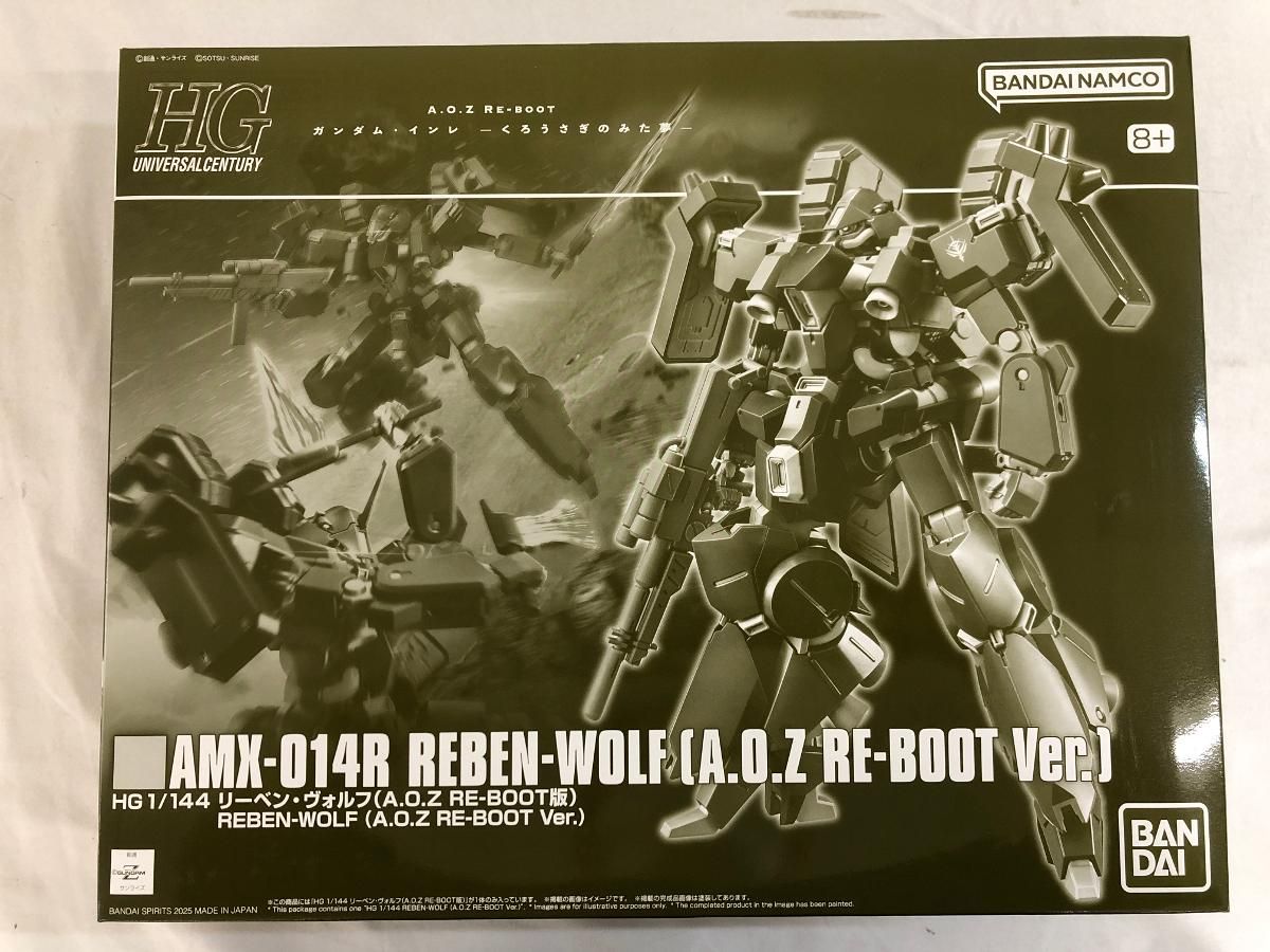 未開封】HG 1/144 AMX-014R リーベン・ヴォルフ(A.O.Z RE-BOOT版