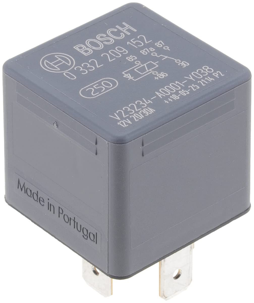 新品 BOSCH(ボッシュ) 切替ミニリレー 5ピン 12V 20/30A シングル 0332209152
