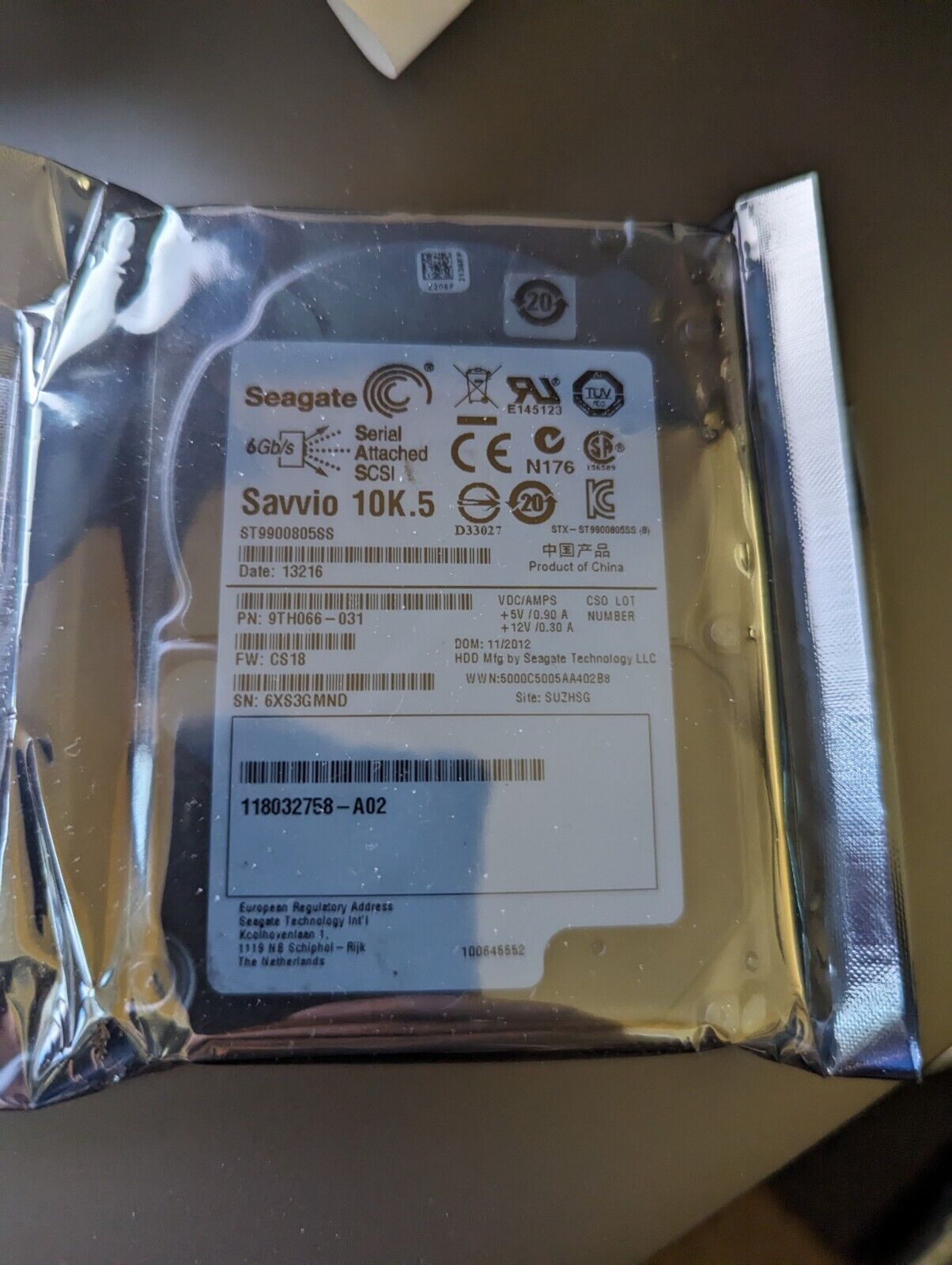 Seagate ST9900805SS - 900GB SAS 10K 6Gbps 64MB Cache 2.5