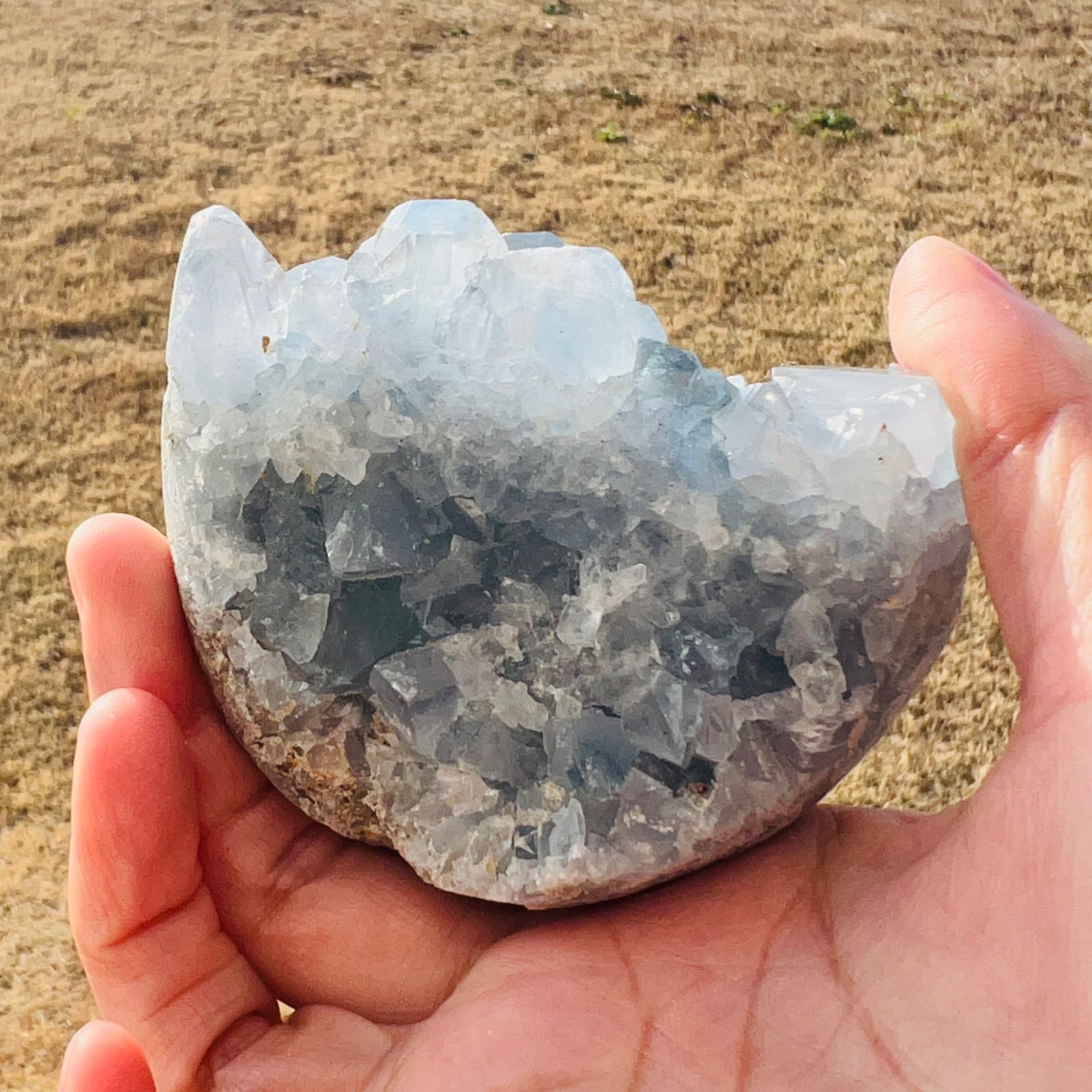 セレスタイト クラスター インテリア 天然石