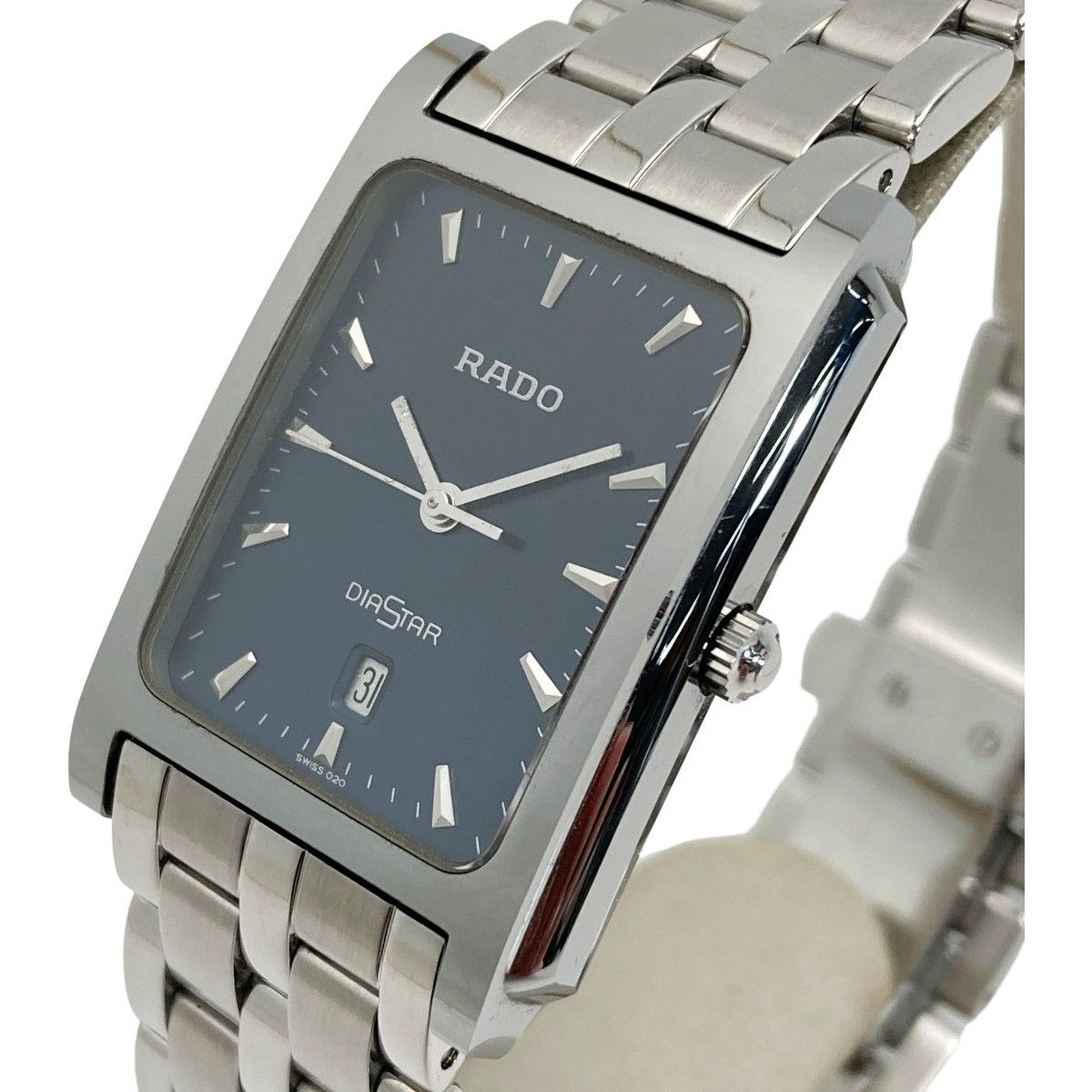 RADO ラドー ダイヤスター デイト 129.0563.3 ネイビー クォーツ 