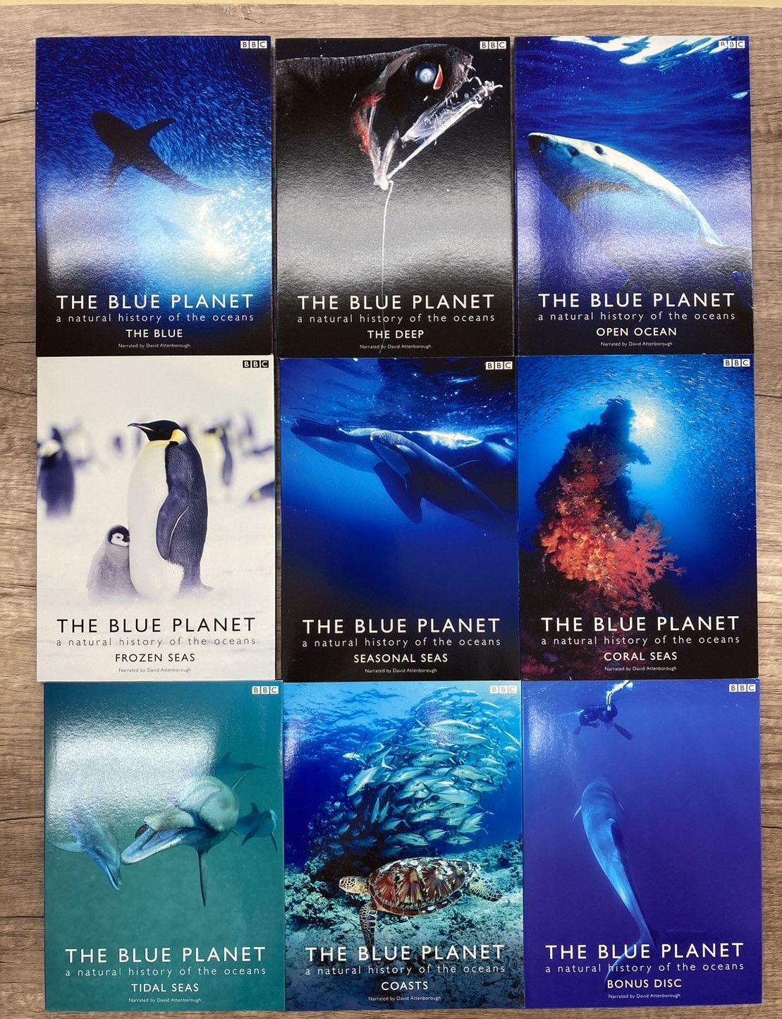 BBC ブルー・プラネット DVD 9枚セット BBC THE BLUE PLANET ブルー・プラネット DVD-BOX 9枚組 - メルカリ