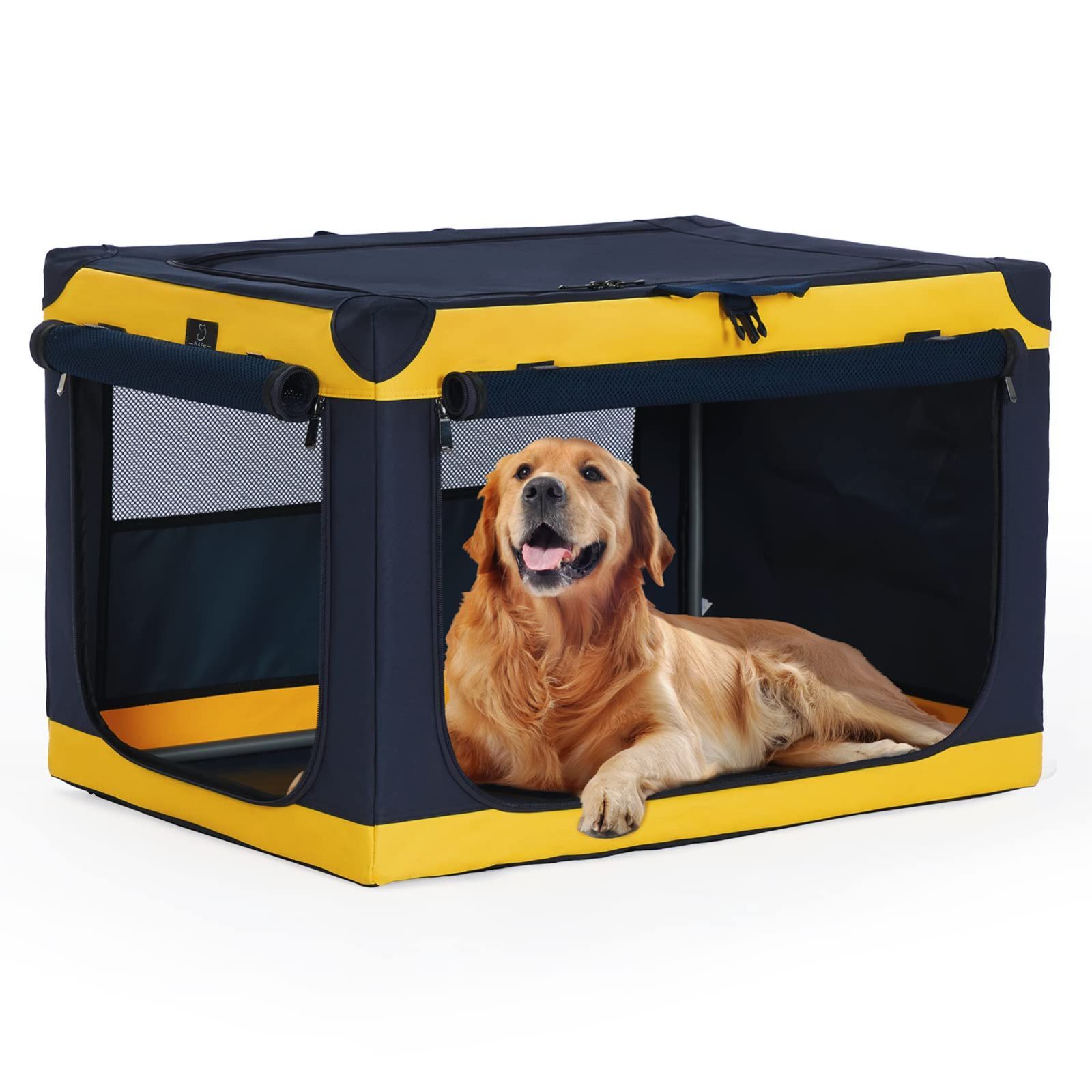 Totoroballソフトクレート大型犬大空間な犬用クレート折りたたみペット