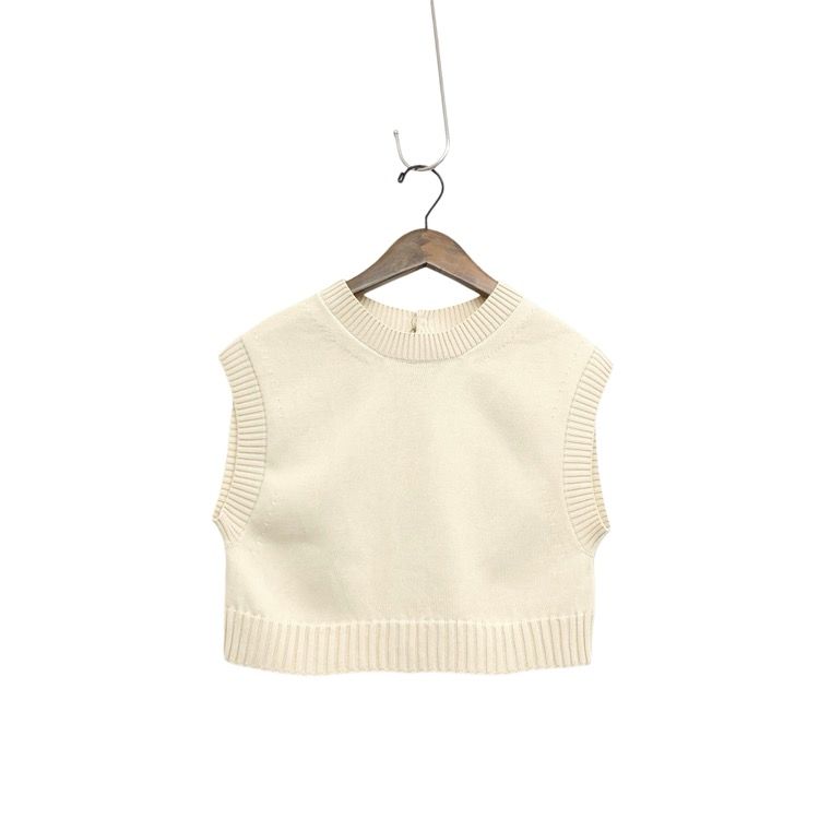 未使用品 AURALEE オーラリー DRY COTTON KNIT VEST ドライコットン  