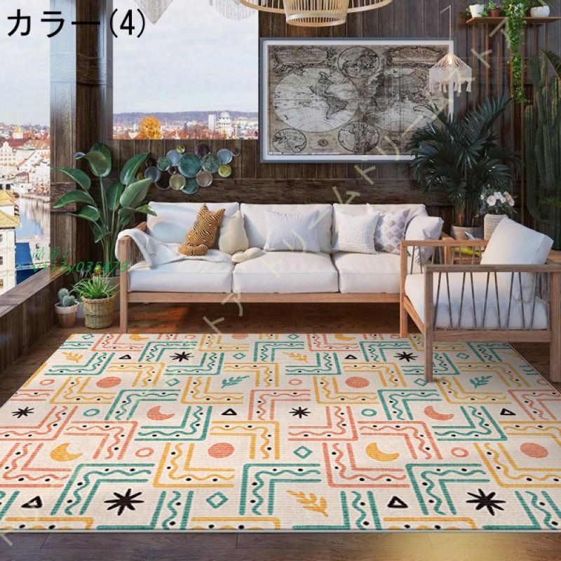 ラグ カーペット おしゃれ オリエンタル ヴィンテージライク