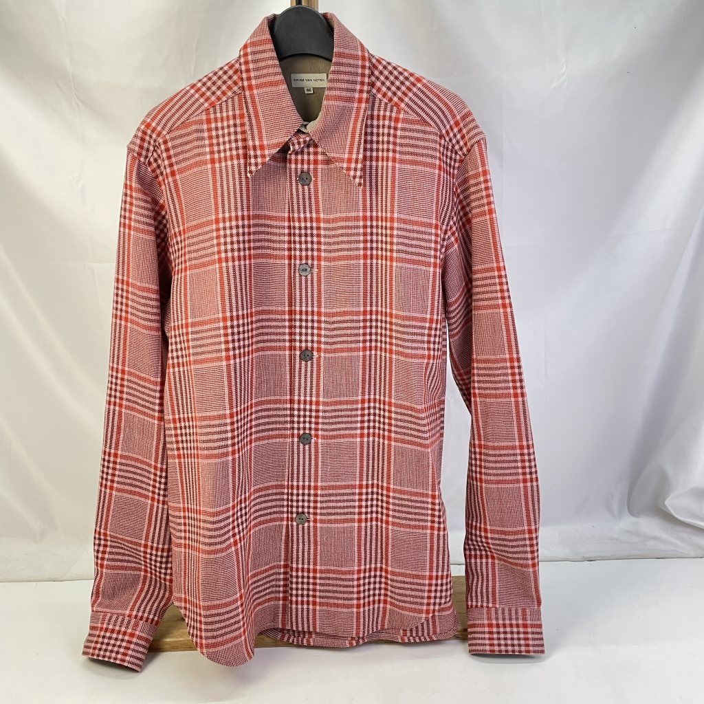 01w-4622 DRIES VAN NOTEN ドリスヴァンノッテン 長袖チェック