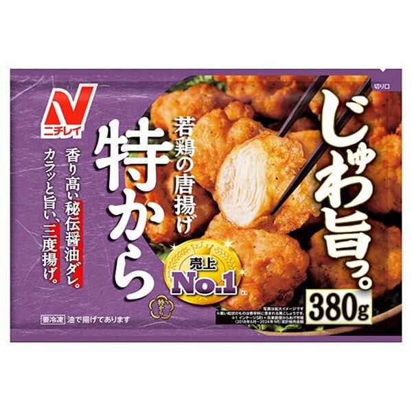 ニチレイ 特から 380g×12袋入 冷凍商品| 送料無料 おかず 唐揚げ からあげ