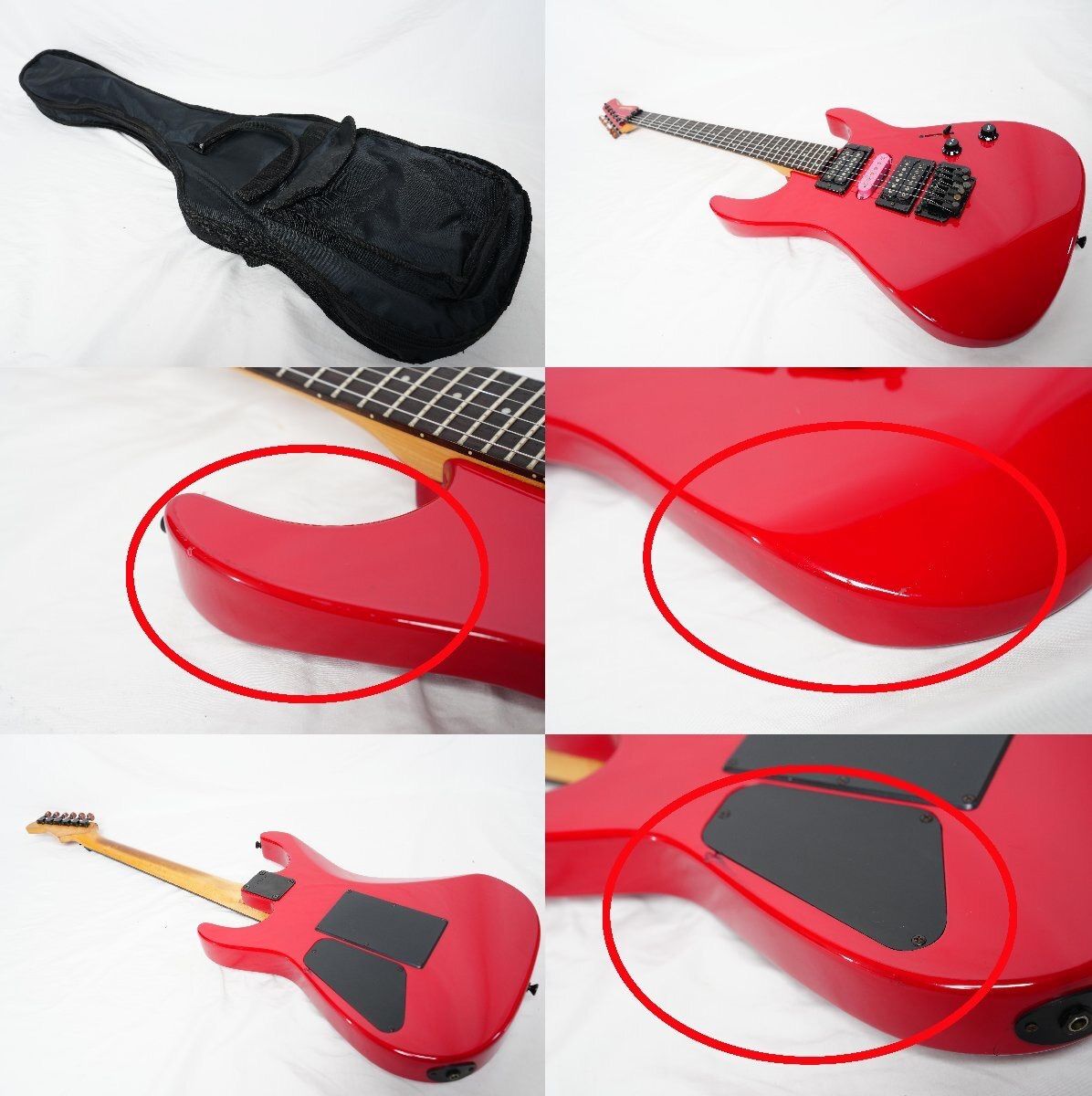 ☆FERNANDES☆REVOLVER FR-55 RED HSH 80年代 フェルナンデス☆ - メルカリ