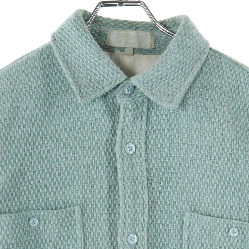 KITH (キス) 24AW Chenille Tweed Apollo Shirt シェニール ツイードア