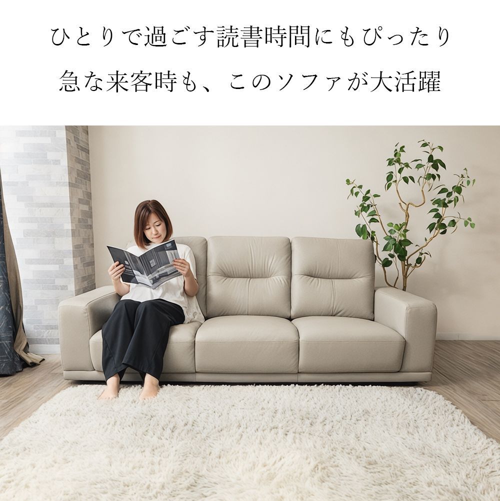 1本ずつ ソファー