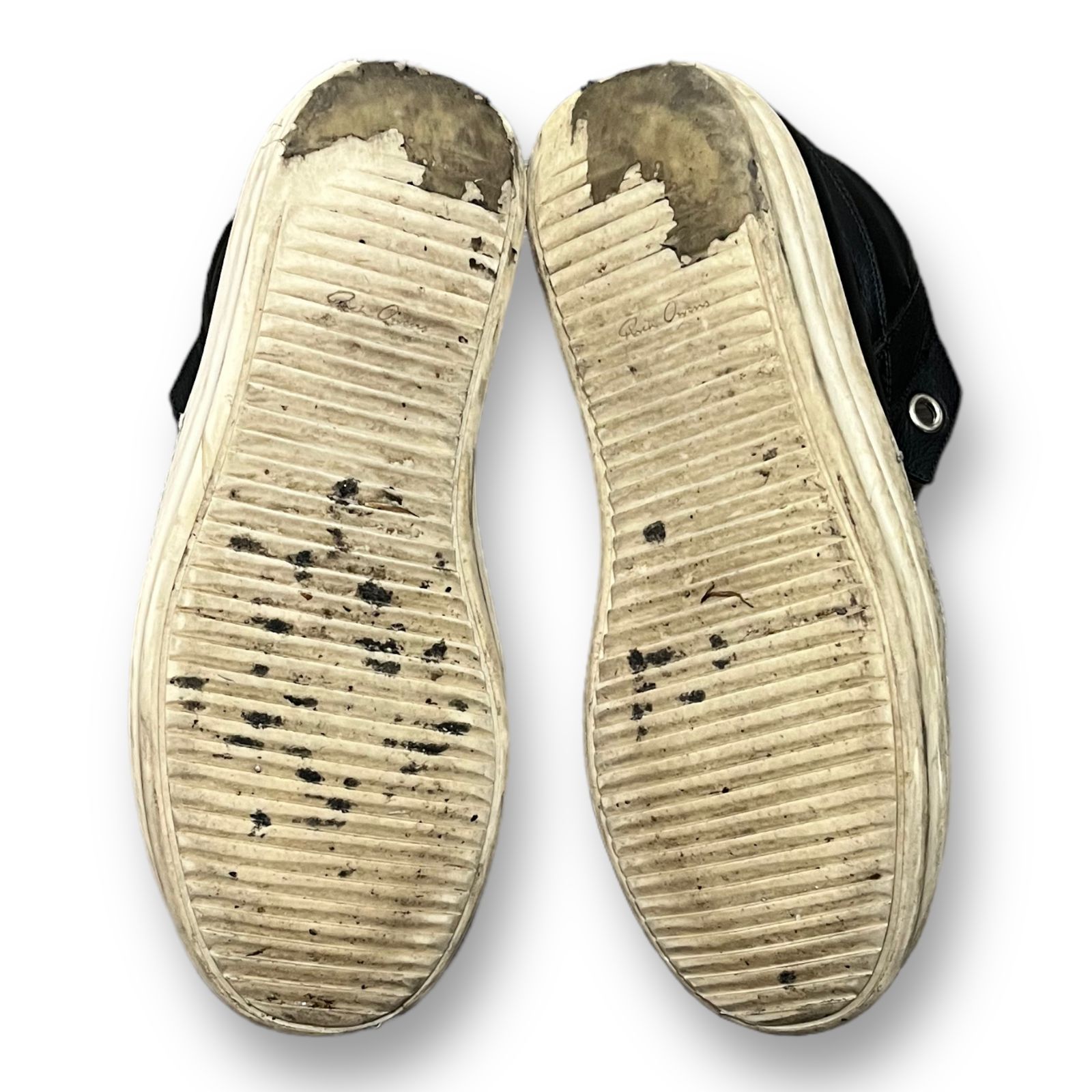 希少 RICK OWENS ISLAND DUNK アイランドダンク レザー スニーカー 