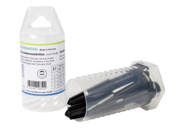 【新品・3営業日で発送】RENNSTEIG 471 904 3 ダブルエッジスクリューエキストラクター5本組セット 471 904 3