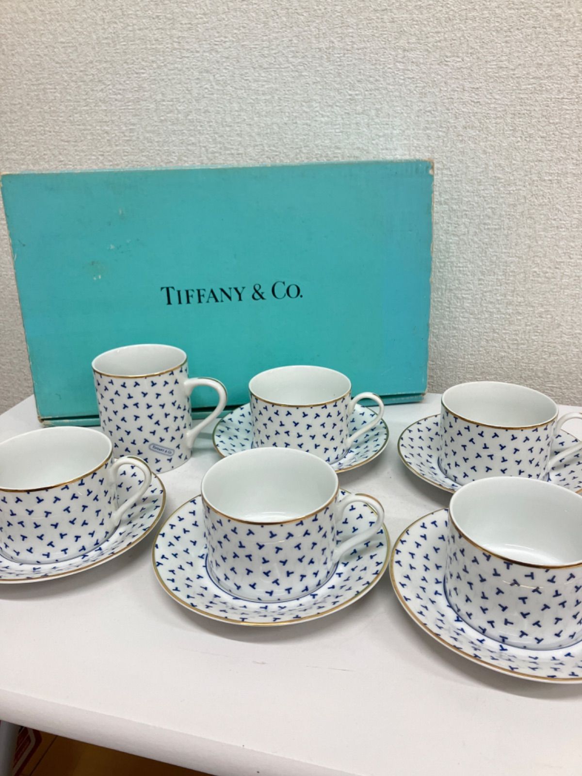 Tiffany & Co. ティファニー　ダンシングＴ食器セット12点 Tiffany & Co. - Tiffany ダンシングT セット 楽天市場