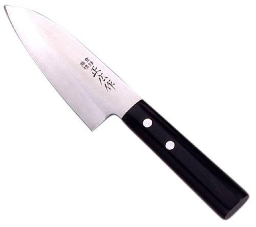 3営業日で発送 マサヒロ 正広作 ｽﾃﾝ出刃 120mm 左用 10653 10653