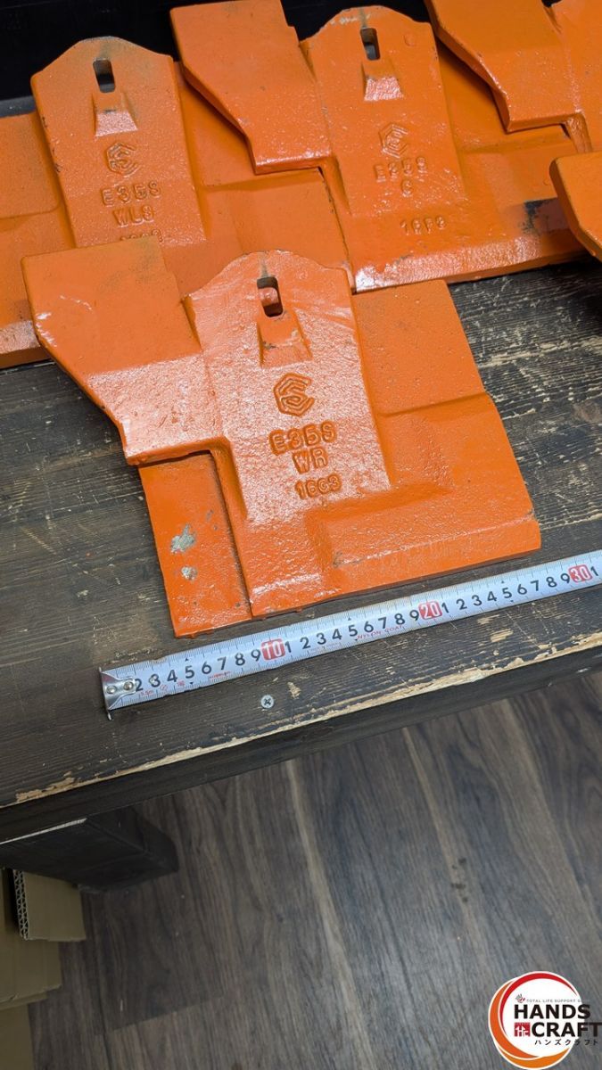 引き取り限定】【中古品】越後商事 ツース盤 E35S WR 16G3 オレンジ