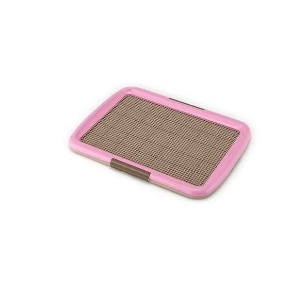 まとめ しつけるトレーメッシュプラスM ピンク ペット用品 ×2セット