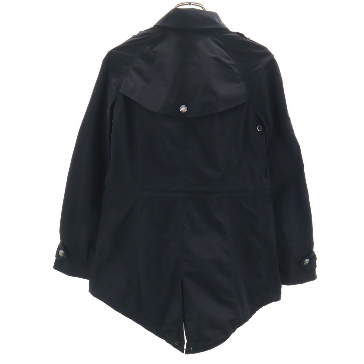 バーバリーブリット　BURBERRY BRIT カシミヤ混ウールコート　ブラック バーバリーブリット BURBERRY BRIT カシミヤ混ウールコート