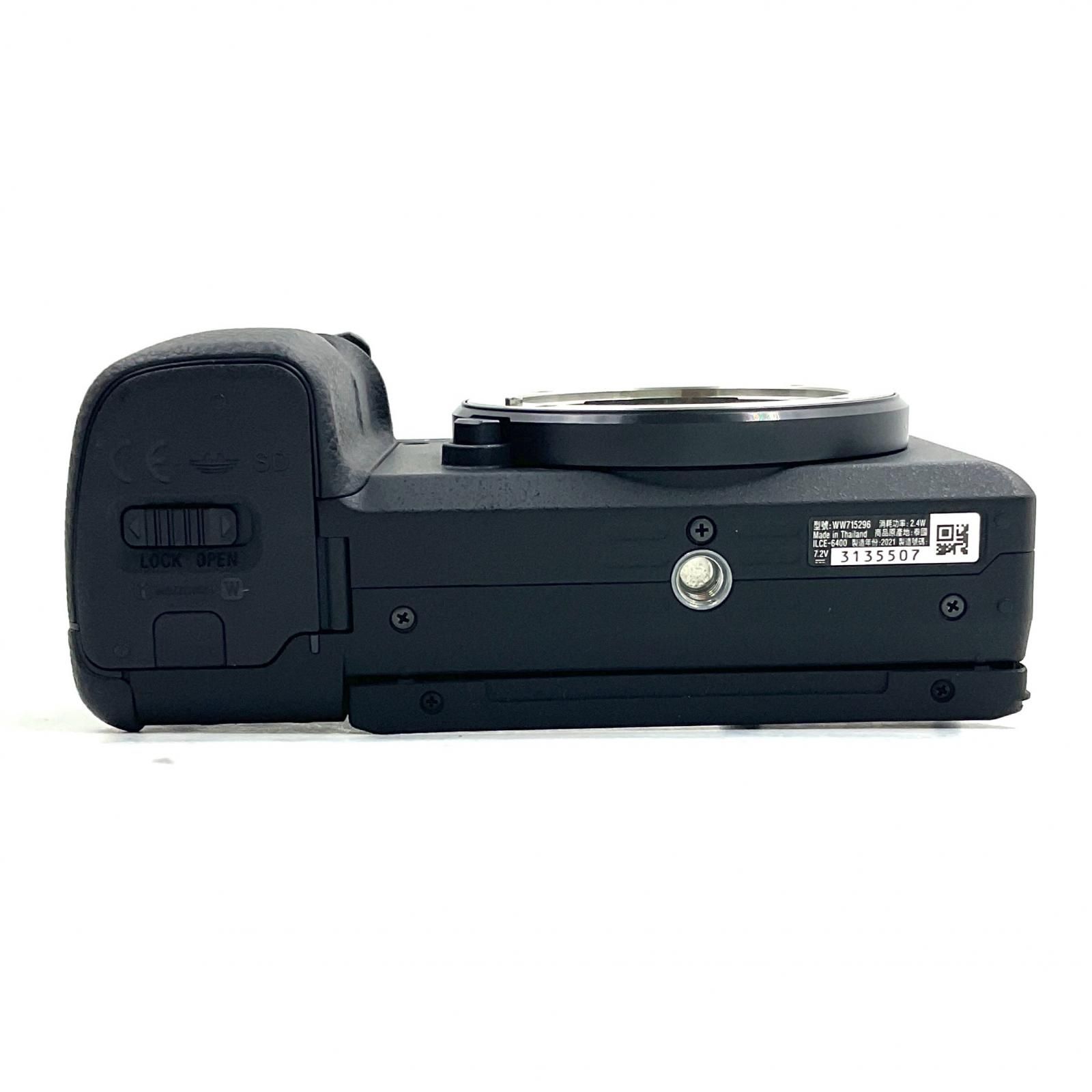 全額返金保証】【最速発送】Sony デジタル一眼 α6400 ILCE-6400 全額返金保証】【最速発送】Sony デジタル一眼 α6400 ILCE-6400