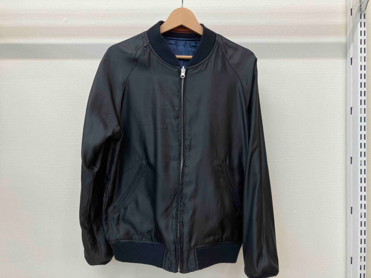Avirex スカジャン 青と金 中古・古着通販】AVIREX (アヴィレックス) スカジャン ネイビー