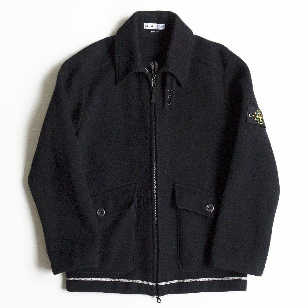 ブルゾンvintage stone island 2003AW ウール ジャケット - ブルゾン