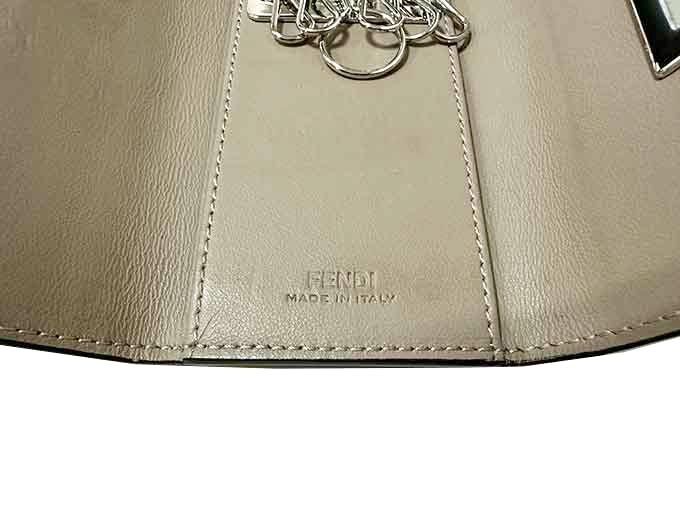 中古】FENDI フェンディ 小物 キーケース セレリア ピーカブー 6