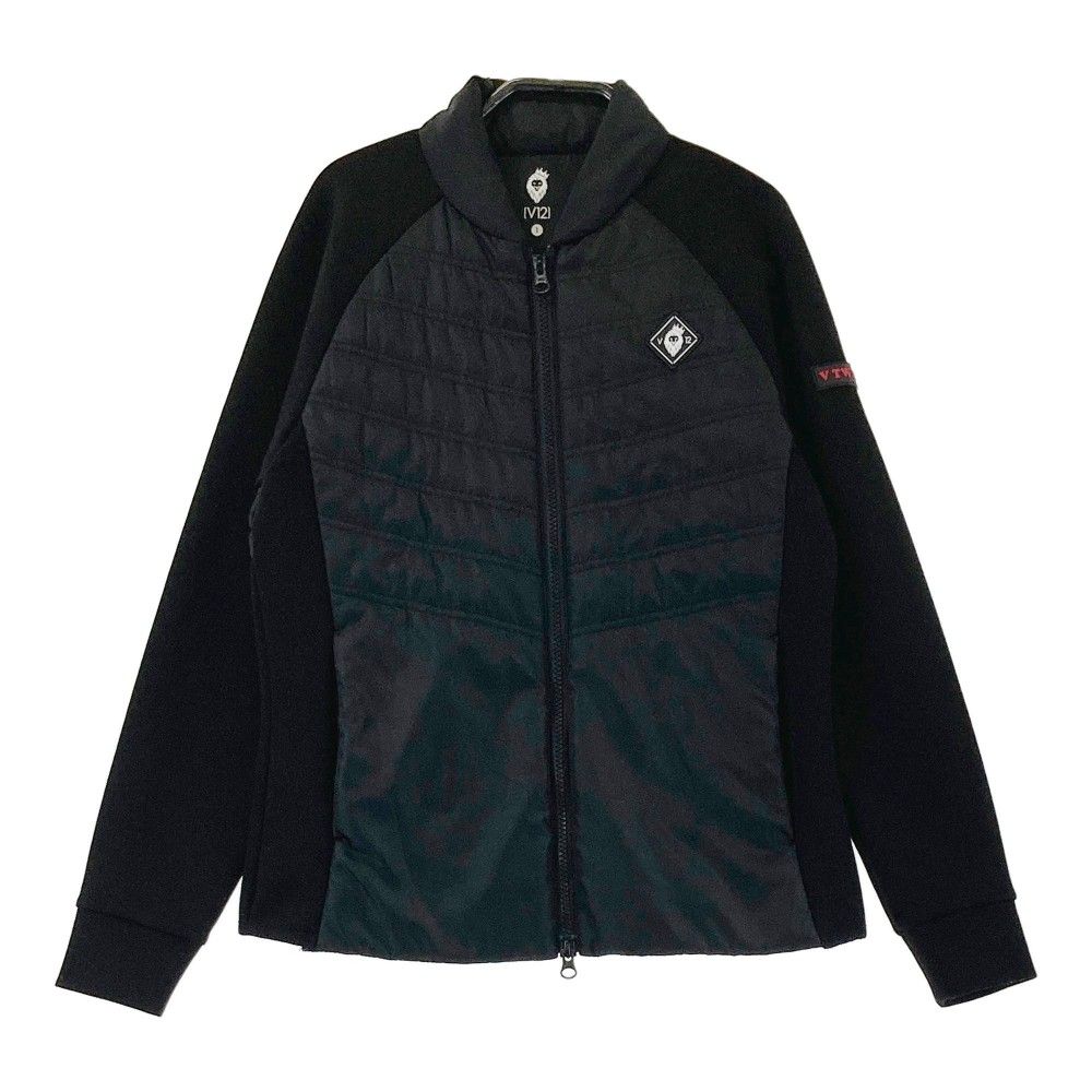 サイズ：1 V12 ヴィトゥエルブ 中綿 切替 ジャケット キルティング ブラック系 アウトレット [240101196417] ゴルフウェア  レディース